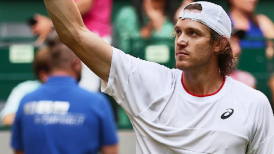 Wimbledon suspendió el estreno de Nicolás Jarry