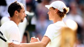 Jannik Sinner puso fin a la aventura del colombiano Daniel Galán en Wimbledon