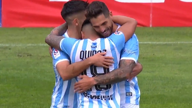 Joaquín Larrivey anotó su primer gol con la camiseta de Magallanes