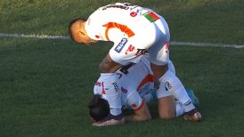 Julio Castro rompió en llanto tras su "bautismo de gol" en Primera División