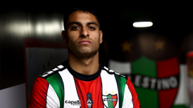 Al estilo de Gokú: Palestino anunció el fichaje del delantero Hernán Rivero