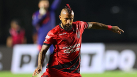 Arturo Vidal se ausentó de empate de Atlético Paranaense ante Santos