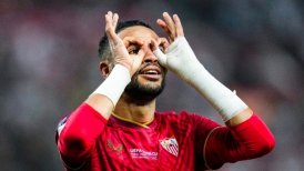 ¡Gran salto! Youssef En-Nesyri puso en ventaja a Sevilla frente al City en la Supercopa de Europa