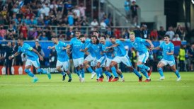 Manchester City conquistó la Supercopa de Europa tras batir en penales a Sevilla