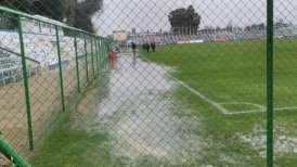 Ascenso: El partido entre Santa Cruz y Antofagasta fue suspendido por lluvia