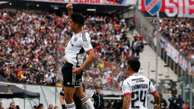 ¡Se desahogó! Damián Pizarro abrió la cuenta para Colo Colo ante la UC en la Copa Chile