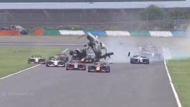 [VIDEOS] El impactante accidente en la séptima fecha de la Súper Fórmula japonesa