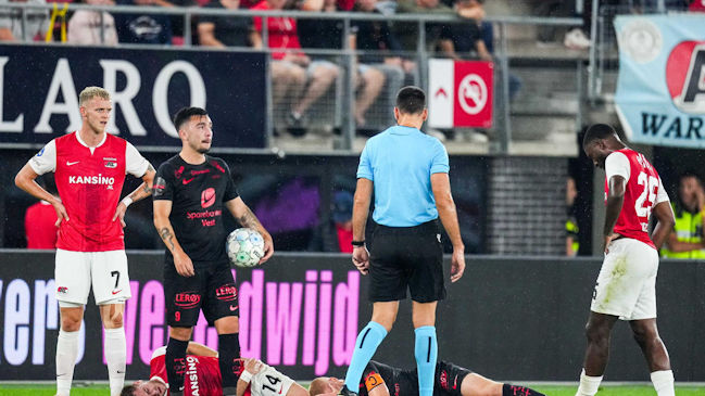 Niklas Castro aportó con un gol en empate de Brann con AZ Alkmaar en Conference League