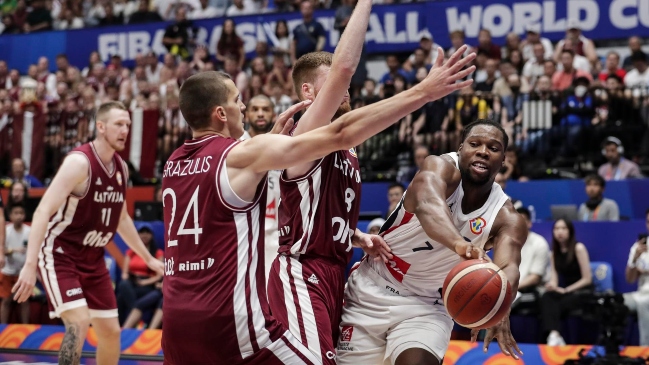 Primera sorpresa del Mundial de baloncesto: Francia fue eliminada tras perder con Letonia