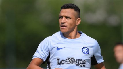 Inter tuvo nueva jornada de entrenamientos con presencia de Alexis Sánchez