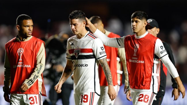 Sudamericana: James Rodríguez falló un penal en Sao Paulo y Liga de Quito avanzó a semifinales