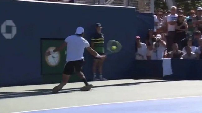 La dura lesión al tobillo de Matteo Berrettini en el US Open