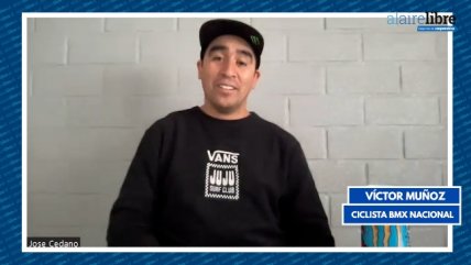 Ciclista BMX comentó sus deseos de llegar a París 2024 y criticó falta de apoyo del Estado