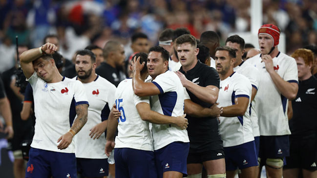 Francia abrió con gran victoria su Mundial de Rugby a costa de una opaca Nueva Zelanda