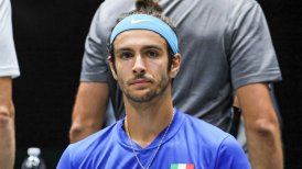 Lorenzo Musetti quedó fuera de la serie entre Italia y Chile por la Copa Davis