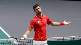 Djokovic jugó el dobles en derrota de Serbia en Copa Davis