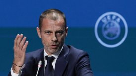 Presidente de la UEFA cree que la prensa "exageró" el beso de Rubiales a Hermoso