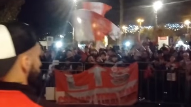 Deportes Copiapó vivió un banderazo en la previa del partido con la U