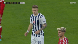 Bruno Barticciotto hizo su debut en Talleres en la goleada sobre Barracas Central