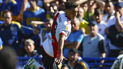 Salomón Rondón y Enzo Díaz dieron la victoria a River en el Superclásico argentino