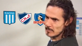 Copa Libertadores: Video viral "muestra" a Cavani deshaciéndose de Colo Colo