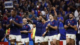Francia prolongó su invicto con triunfo sobre Italia y se instaló en cuartos del Mundial de Rugby