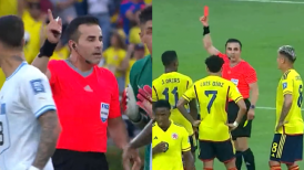 El polémico protagonismo de Piero Maza en el empate de Colombia y Uruguay