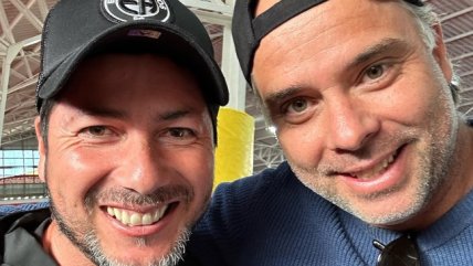 Reunión de figuras: Jaime "Pajarito" Valdés compartió con Fernando González