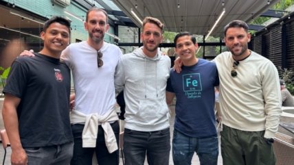 ¡Qué grupazo! Matías Fernández compartió con estrellas invitadas a su despedida