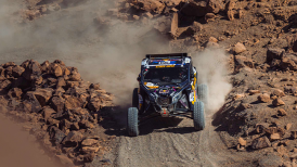 "Chaleco" López ganó su primera etapa en el Rally de Marruecos 2023