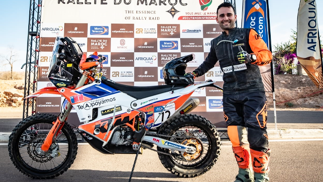 Tomás de Gavardo recibió un potente respaldo para competir en el Rally Dakar 2024