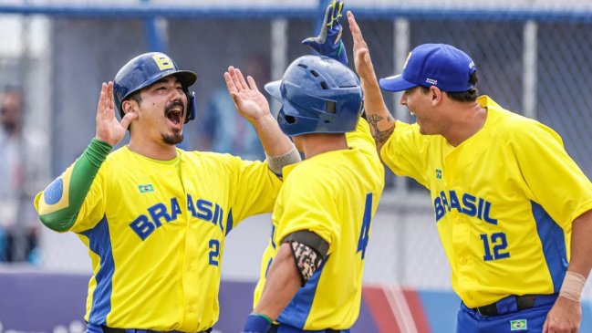 Brasil sorprendió a Venezuela en el béisbol panamericano