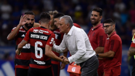 Flamengo de Erick Pulgar logró su primer triunfo en la era de Tite al vencer a Cruzeiro