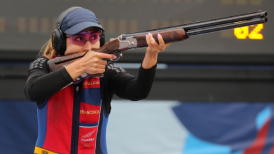 Francisca Crovetto comandó el inicio de las clasificatorias de tiro skeet en Santiago 2023