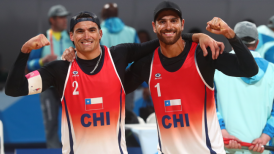 Marco y Esteban Grimalt sumaron un nuevo festejo en su segundo duelo de Santiago 2023