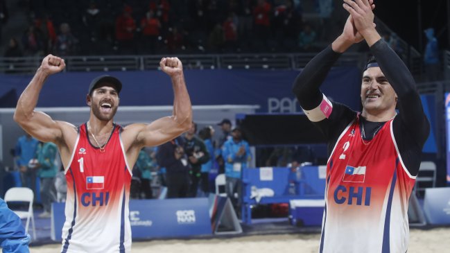 Marco y Esteban Grimalt vencieron a México y avanzaron a cuartos de final en Santiago 2023