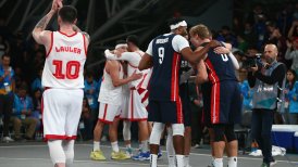 Chile se llevó la plata en el baloncesto 3x3 tras perder la final con EE.UU. en Santiago 2023