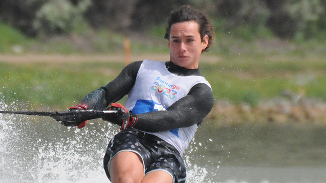 Santiago 2023: Martín Labra ganó el bronce para Chile en overall de esquí náutico