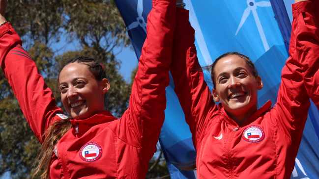Antonia y Melita Abraham agregaron una plata al medallero de Chile en Santiago 2023