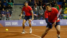 Barrios y Tabilo perdieron la final y sumaron plata para Chile en el dobles del tenis en Santiago 2023