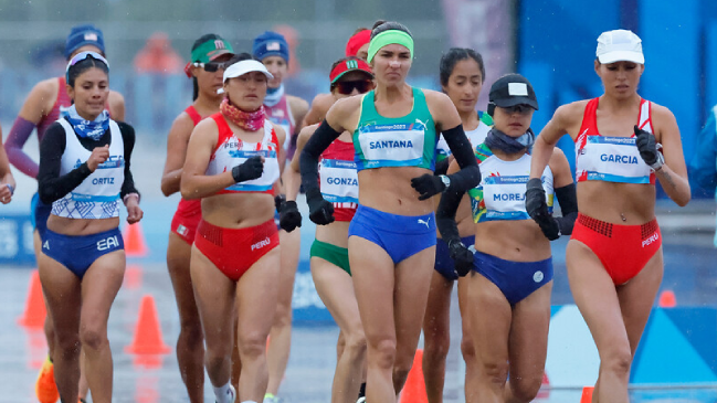 Santiago 2023 anuló los tiempos de la marcha femenina: "Lamentamos los inconvenientes"