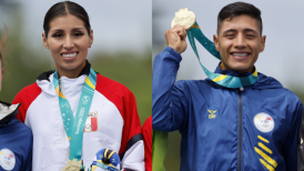 Kimberly García y Alexander Hurtado ganaron oro en historiada jornada de marcha