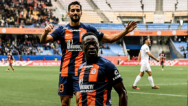 Toulouse de Gabriel Suazo sufrió una dura caída ante Montpellier en la Ligue 1