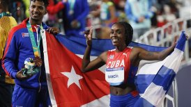 La cubana Yunisleidy García gana los 100 metros femeninos de Santiago 2023