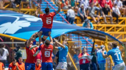Chile ganó vibrante duelo ante Uruguay en el rugby seven