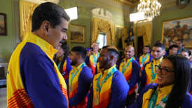 Maduro recibió a deportistas venezolanos que disputaron los Panamericanos de Santiago 2023