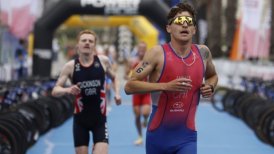 Diego Moya fue el mejor chileno en la Copa del Mundo de Triatlón en Viña del Mar