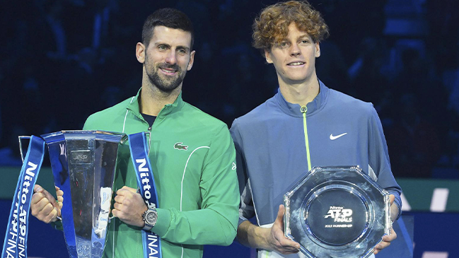 Sinner elogió a Djokovic tras la definición de las Finales ATP: Eres una inspiración