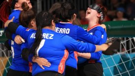 Equipo chileno femenino de gólbol logró emotivo triunfo sobre Perú