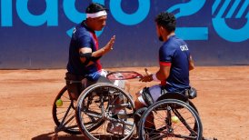 Chile sumó una nueva medalla de bronce en el tenis en silla de ruedas